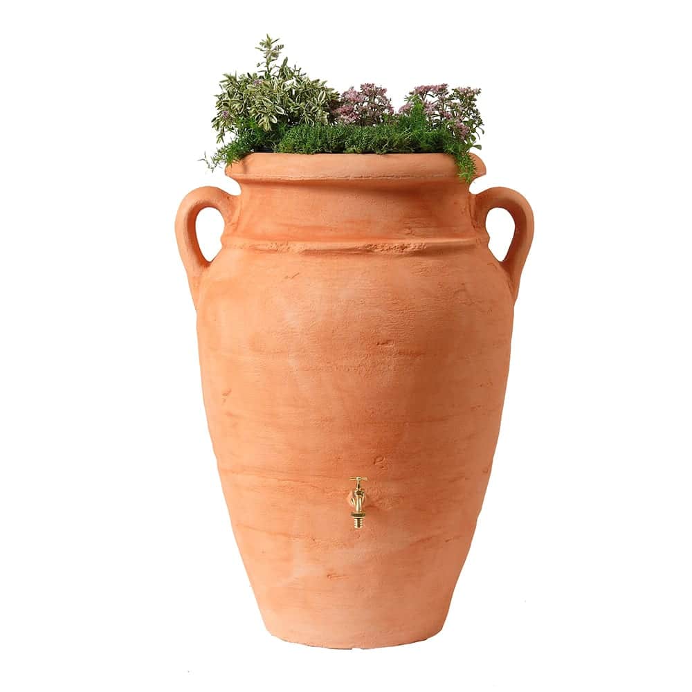 Antique Amphora Water Butt 600 Litres Terracotta