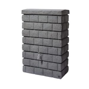 ROCKY JUNIOR walltank 300 Litres, dark granite (tap included)