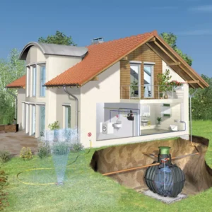 Carat AA Eco-Plus Rainwater Harvesting System 2700-6500 Litres