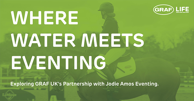 What does a water company have in common with a professional event rider?