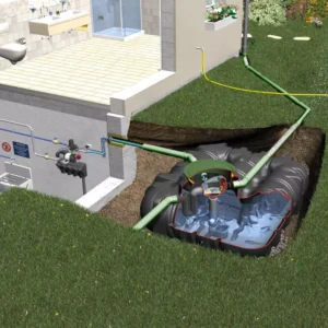 Platin AA Eco-Plus Rainwater Harvesting System 1500-7500 Litres