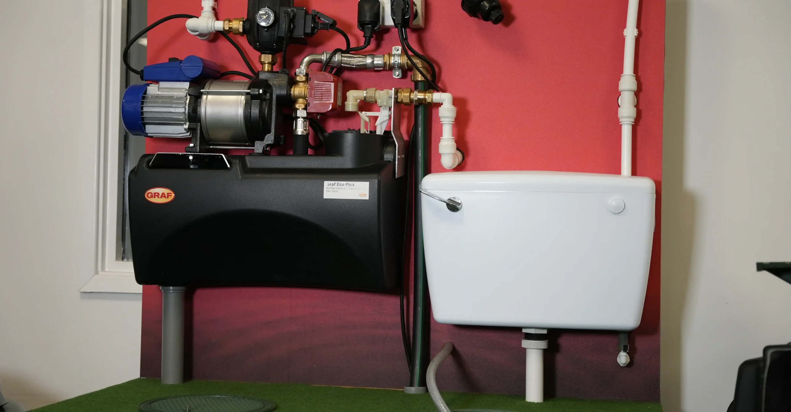 AA air gap rainwater harvesting