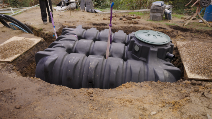 Installing a rainwater harvesting system