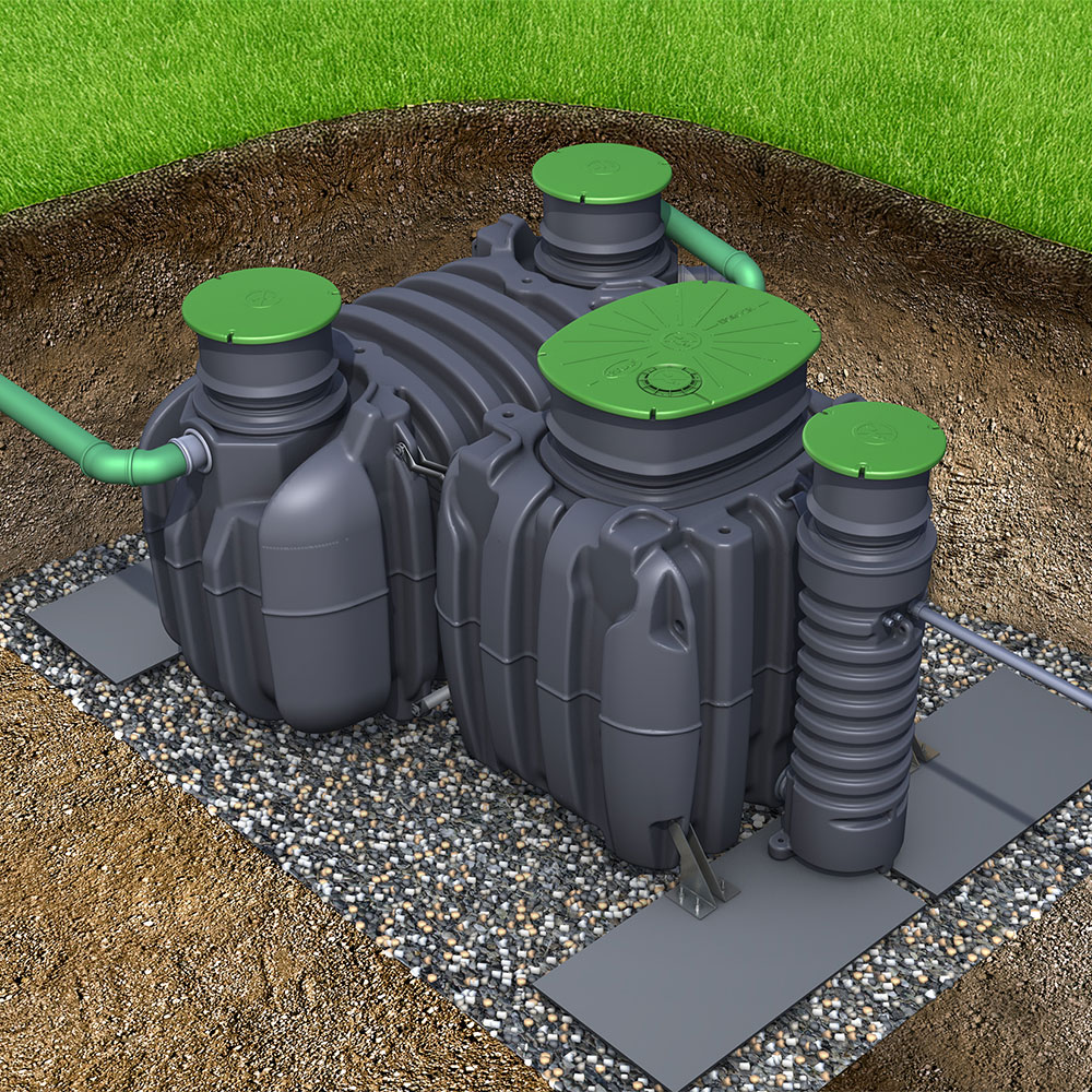 easyRock Non-Electric Sewage Treatment Plant