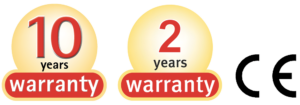graf uk 10 year warranty and 2 year warranty